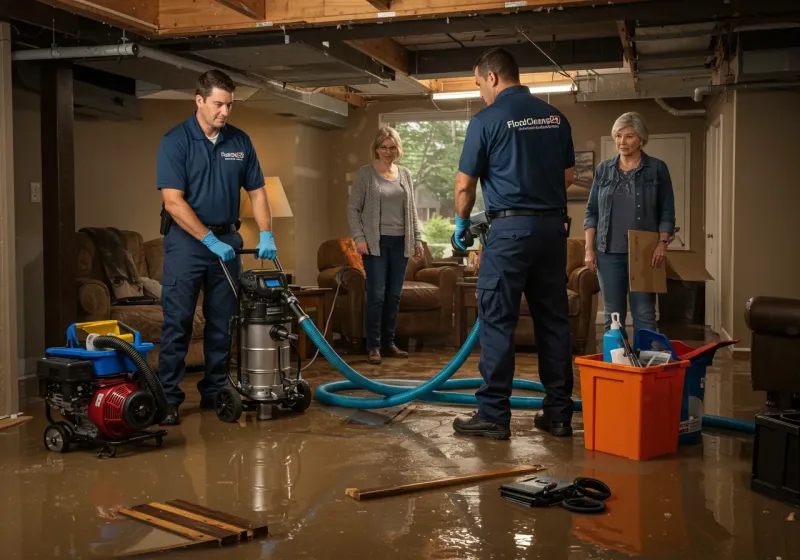 Basement Water Extraction and Removal Techniques process in Brawley, CA